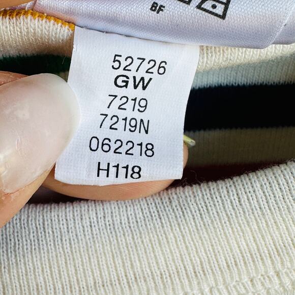 Hanna Andersson Two Piece Pajamas Classic Twee Organic Kidcore Cotton Striped S - Picture 10 of 11